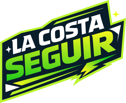 Logo de la costa seguir